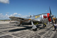 N647D @ YIP - P-47D Wicked Wabbit - by Florida Metal
