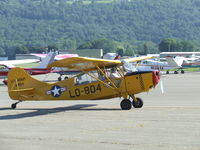 N84804 @ DSV - Parking at Fly-in-Breakfast in Dansville, NY. - by Terry L. Swann