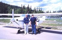 C-GAMR @ GOLDEN, B. - After a flight from Duncan, B.C. to Golden, B.C. - by Bob Peterson