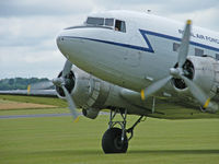 G-AMPY @ EGSU - Douglas DC-3/C-47B-15-DK/Air Atlantique Classic Flight at Duxford - by Ian Woodcock