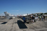 N5257J @ YIP - Cessna O-2 - by Florida Metal