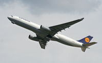 D-AIKM @ DTW - Lufthansa A330-300 departing DTW for FRA