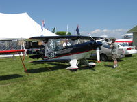 N69SZ @ OSH - 1990 Christen Industries PITTS S-2B, Lycoming AEIO-540 - by Doug Robertson