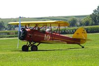 N914V @ IOW - Taxiing to the ramp with the mail.