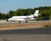 N686QS @ SMF - Netjets 2006 Cessna 560XL @ Sacramento Int'll Airport, CA - by Steve Nation