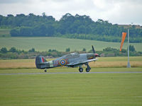 PZ865 @ EGSU - Hawker Hurricane IIC/Battle of Britain Memorial Flight - by Ian Woodcock