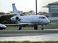CS-DNS @ EGPH - Netjets Falcon 2000 at Edinburgh airport - by Mike stanners