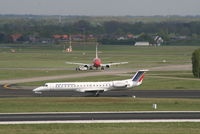 F-GRGM @ EBBR - flight AF3212 is taxiing to gate from end of rwy 25L - by Daniel Vanderauwera