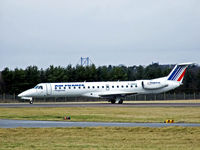 F-GUEA @ EGPH - Air france/Regional airlines ERJ-145 Arriving at EDI On rwy24 - by Mike stanners