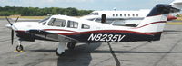 N8235V @ DAN - 1980 Piper PA-28RT-201T in Danville Va. - by Richard T Davis