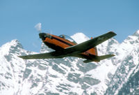 A-902 @ LSMJ - This PC-7 was photographed while taking off from Turtmann. 2003 was the last year of flying activities on this base. - by Joop de Groot