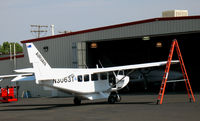 N3063T @ PTV - AIRVAN Gippsland GA-8 fitting out @ Porterville, CA - by Steve Nation