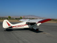 N2882U @ 3O8 - Pipeline PATROL 1987 Christen Industries Inc A-1 @ Harris Ranch Airport & Restaurant, CA - by Steve Nation