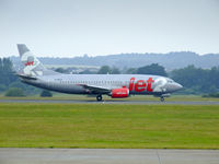 G-CELZ @ EGPH - Jet2 B737 Call sign Channex 885,about to depart EDI on rwy06 - by Mike stanners