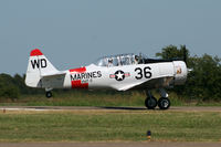 N8021R @ LNC - North American AT-6C - At the DFW CAF open house 2008 - Warbirds on Parade! - by Zane Adams