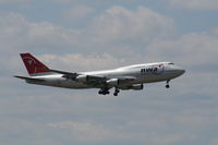 N668US @ DTW - Northwest 747-400