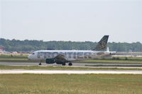 N930FR @ DTW - Frontier Lola and Max Couger A319