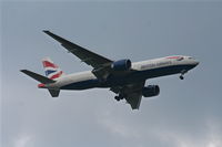 G-VIIO @ MCO - British Airways 777-200 from LGW trying to beat the storm in - by Florida Metal