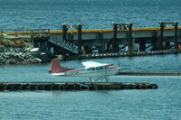 C-GYVA @ CAP5 - Cessna 180H - Victoria Seaplane base - by David Burrell