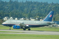 N855UA @ CYVR - United Airlines - Landing - by David Burrell