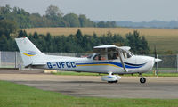 G-UFCC @ EGBP - Cessna 172S on display at Kemble 2008 - Saturday - Battle of Britain Open Day - by Terry Fletcher