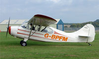 G-BPFM @ EGBP - 1946 Aeronca 7AC on display at Kemble 2008 - Saturday - Battle of Britain Open Day - by Terry Fletcher