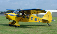 G-ALIJ @ EGBP - Piper PA-17 on display at Kemble 2008 - Saturday - Battle of Britain Open Day - by Terry Fletcher