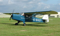 G-BVGT @ EGBP - 1995 Crofton Auster on display at Kemble 2008 - Saturday - Battle of Britain Open Day - by Terry Fletcher