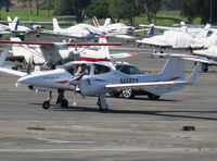 N459TS @ PAO - 2007 Diamond Aircraft Ind Inc DA 42 taxying @ Palo Alto, CA - by Steve Nation