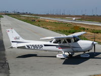 N796SP @ PAO - 2001 Cessna 172S taxying @ Palo Alto, CA - by Steve Nation