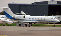 N979CB @ EGGW - American Gulfstream G1159C  - Visitor to Luton In September 2008 - by Terry Fletcher