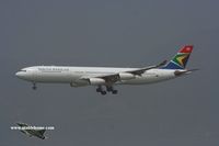 ZS-SXA @ VHHH - South African Airways - by Michel Teiten ( www.mablehome.com )
