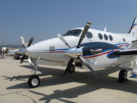 N3184W @ CMA - 2008 Hawker Beech C90GTI KING AIR, two P&W(C)PT6A-135A turboprops 750 shp flat rated at 550 shp each - by Doug Robertson