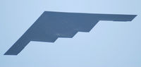 90-0041 - B-2 Stealth Bomber Spirit of Hawaii flies over the Denver stadium. - by Bluedharma