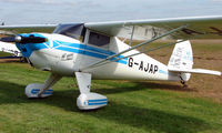 G-AJAP @ EGBT - 1946 Luscombe 8A - A visitor to the 2008 Turweston Vintage and Classic Day - by Terry Fletcher