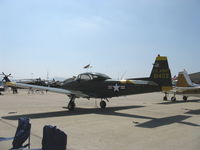 N4403K @ CMA - 1948 Ryan NAVION as L-17B, Continental E-185 (Owner states 225 hp) engine, single windshield, canopy mods - by Doug Robertson