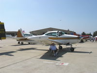 N765EK @ CMA - 1947 North American NAVION, Continental E225 - by Doug Robertson