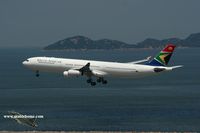 ZS-SXB @ VHHH - South African Airways - by Michel Teiten ( www.mablehome.com )