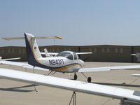 N9431T @ CMA - 1978 Piper PA-38-112 TOMAHAWK, Lycoming O-235-L2C 112 Hp, two place side-by-side T-tail trainer, some call this model 'Traumahawk'. - by Doug Robertson