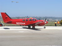 N32044 @ CMA - 2008 Hawker Beech G58 BARON, two Continental IO-550-C 300 Hp each, taxi - by Doug Robertson