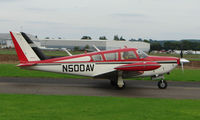 N500AV @ EGBW - 1969 Piper Pa-24-260  at Wellesbourne - by Terry Fletcher
