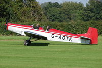G-AOTK @ EGTH - 1. G-AOTK at Shuttleworth (Old Warden) Aerodrome. - by Eric.Fishwick