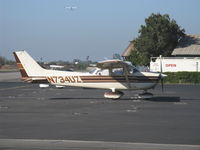 N734UZ @ SZP - 1977 Cessna 172 SKYHAWK II, Lycoming O-320-H2AD 160 Hp - by Doug Robertson