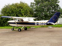 G-BDZC @ EGSN - A visitor from Sibson Airfield - by chris hall