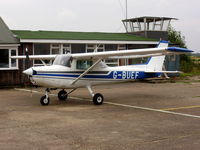G-BUEF @ EGSN - Club aircraft, Previous ID: N25928 - by chris hall