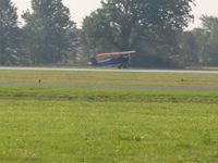N92GB @ DLZ - Gary's son landing RWY 28 at Delaware, Ohio - by Bob Simmermon