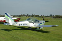 G-CTAV @ EGTH - 2. G-CTAV at Shuttleworth Evening Flying Display - by Eric.Fishwick
