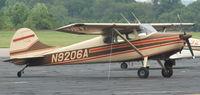 N9206A @ KDAN - 1949 Cessna 170A in Danville Va. - by Richard T Davis