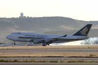 9V-SMU @ LEMD - Boeing 747-412 - by JBND31