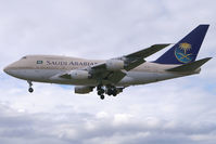 HZ-AIF @ EGLL - Saudia - Saudi Arabian Airlines Boeing 747SP - by Thomas Ramgraber-VAP